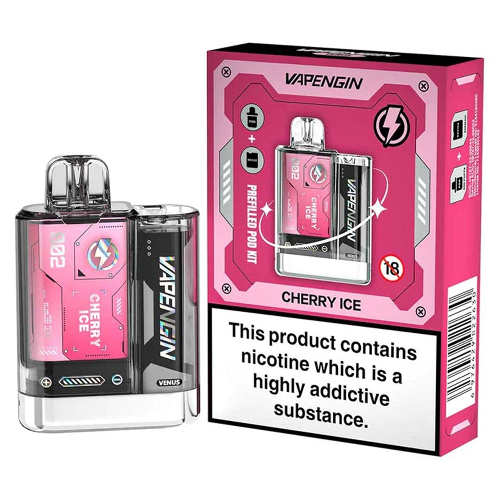 Vapengin VENUS Pod Kit - Cherry Ice Flavour Pod Included
