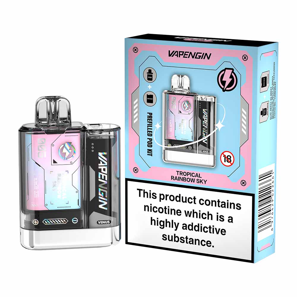 Vapengin VENUS Pod Kit - Tropical Rainbow Sky Flavour Pod Included