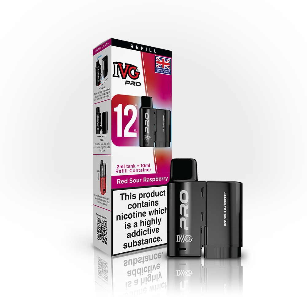 IVG PRO POD Red Sour Raspberry