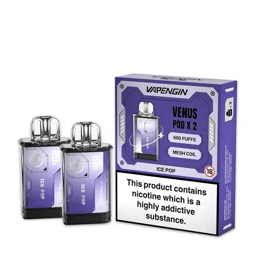 Vapengin VENUS Replacement Mesh Coil Ice Pop Flavour Pods Pack of 2