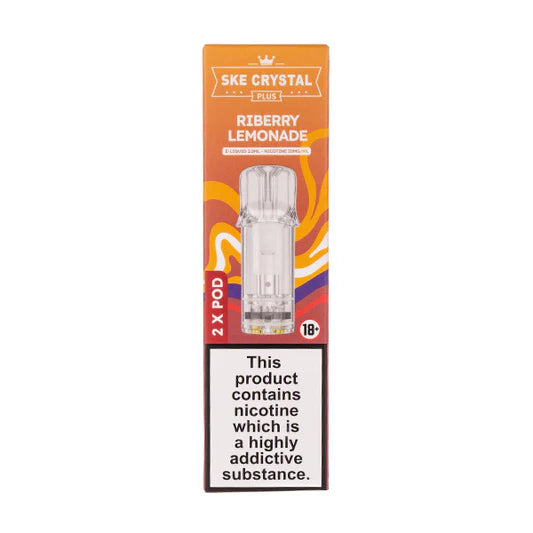 RIBERRY LEMONADE CRYSTAL PLUS PODS 2PK 20MG