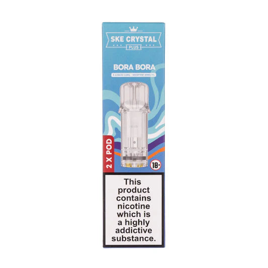 BORA BORA CRYSTAL PLUS PODS 2PK 20MG