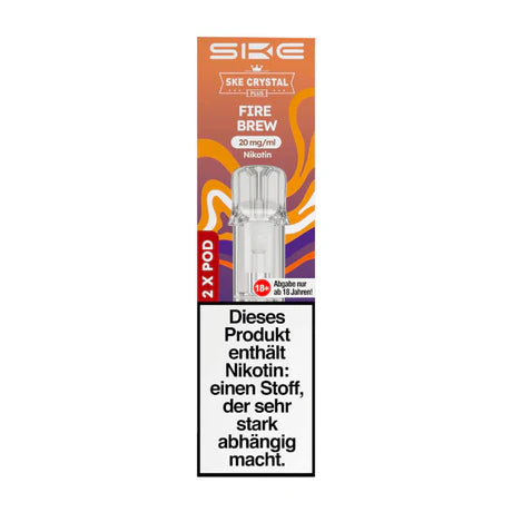 FIRE BREW CRYSTAL PLUS PODS 2PK 20MG